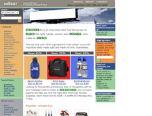 Tablet Screenshot of csgear.com